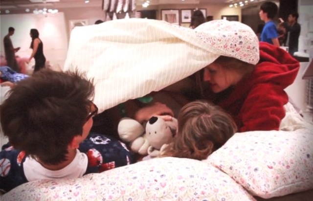 Ikea Slumber Party Flash Mob