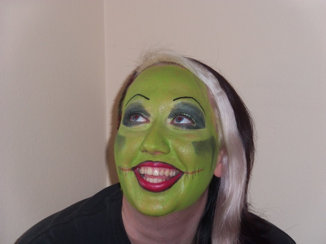 Zombie makeup for Zombie Walk in Tucson