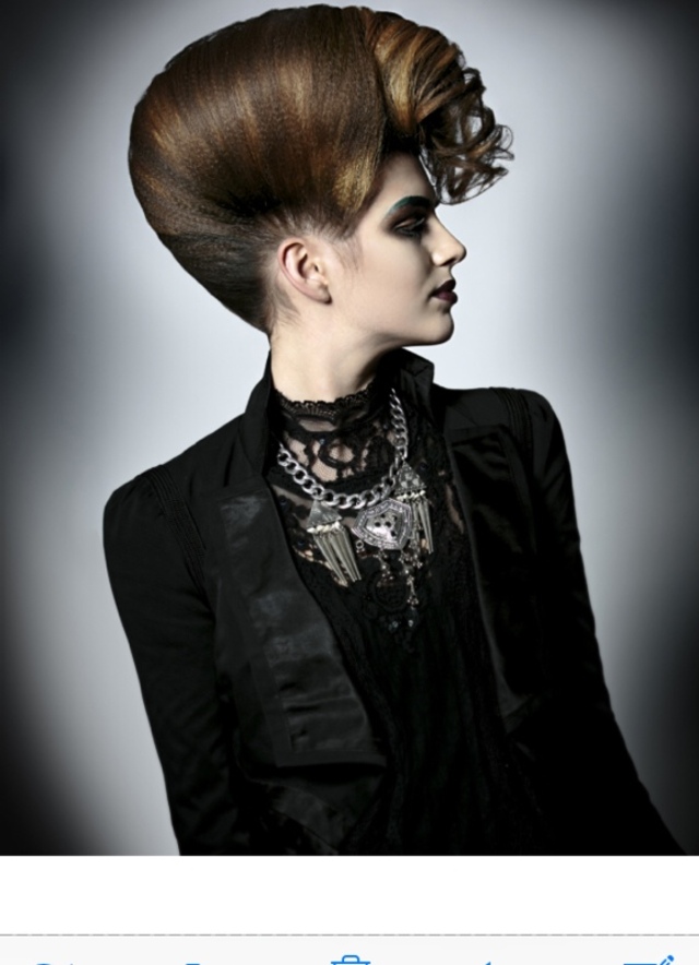 Hair by Erin Dougherty at Stafford hair for Alfaparf Milano gangs 