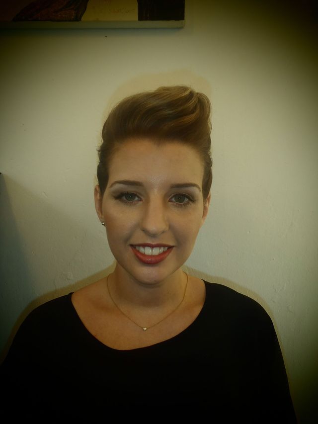 Short Stylish Upstyle - wedding and formal styles Sydney