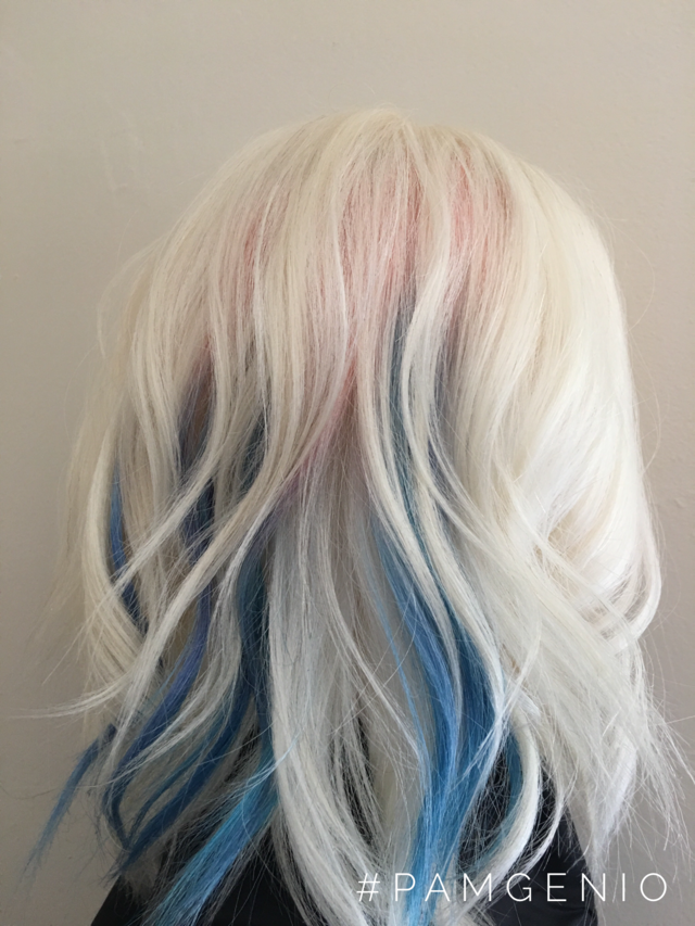 Pops of color