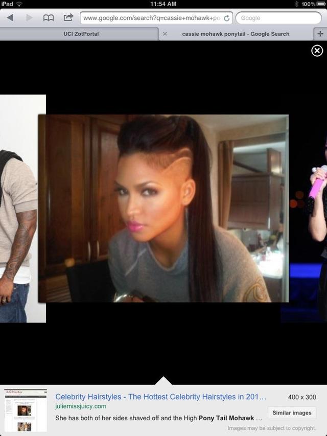 Cassie cut