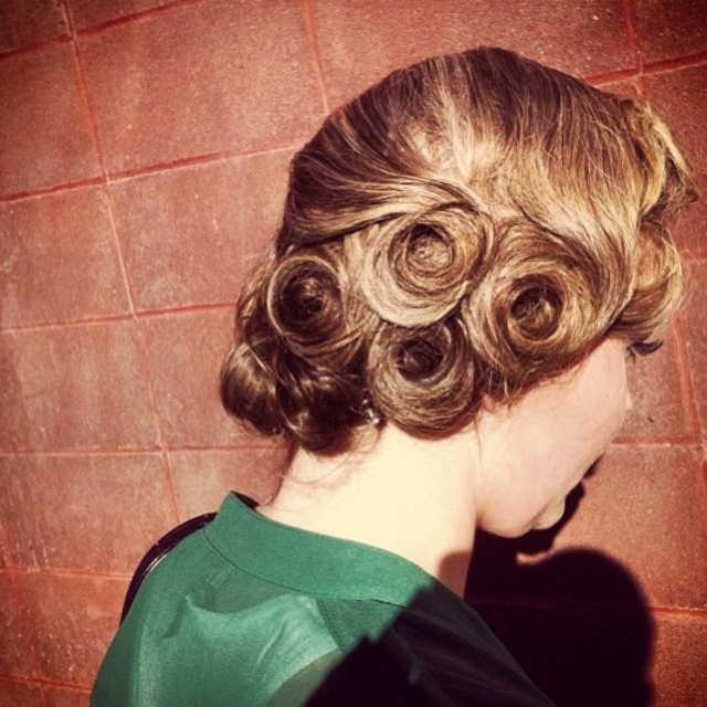 Hair comp from hair school