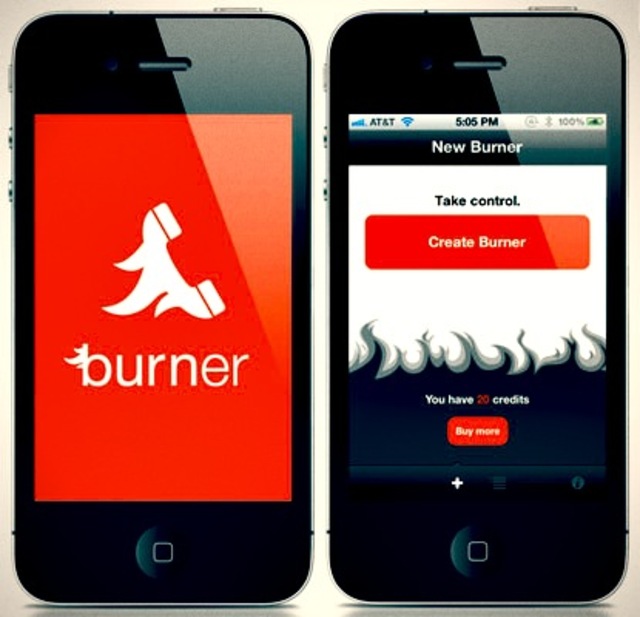Burner app phone