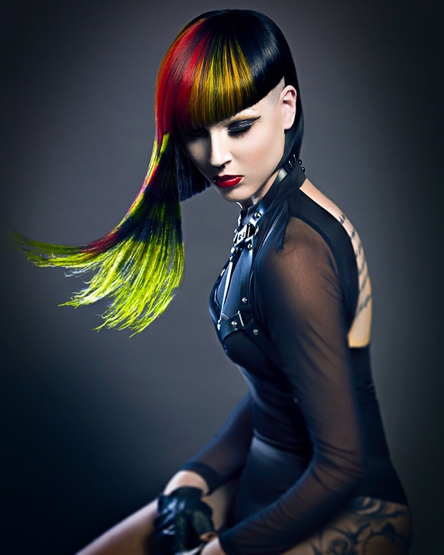 Hair by Ciaran Dowd, photography by Lee Mitchell 