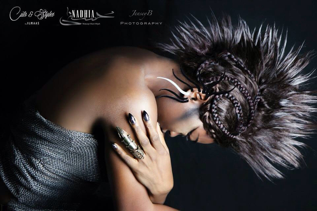 Hairstylist Cutsandstylesbyilmaas | MUA Nadhia saleh Mua 