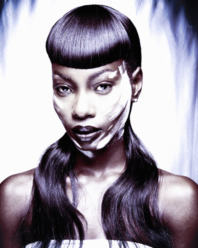HAIR BY JAMIE STEVENS & HARRY CASEY FOR JAMIE STEVENS HAIR USING MATRIX