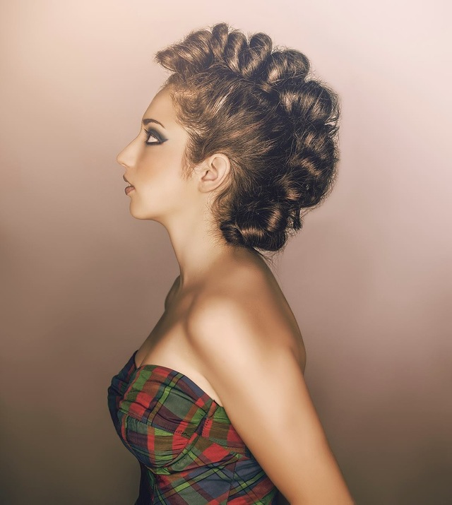 Hairdressing and styling by David Robles 