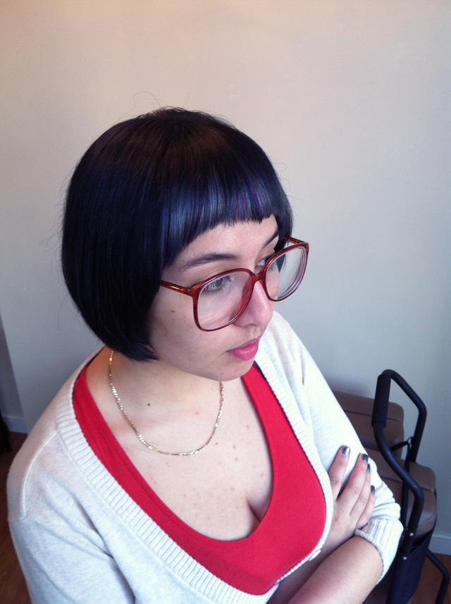 Cut and colour done for ABA hair competition  