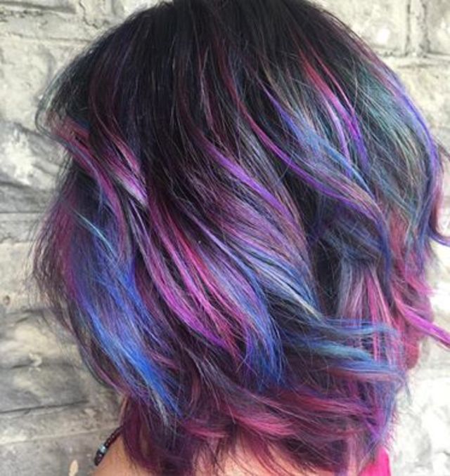 Galaxy Hair Color