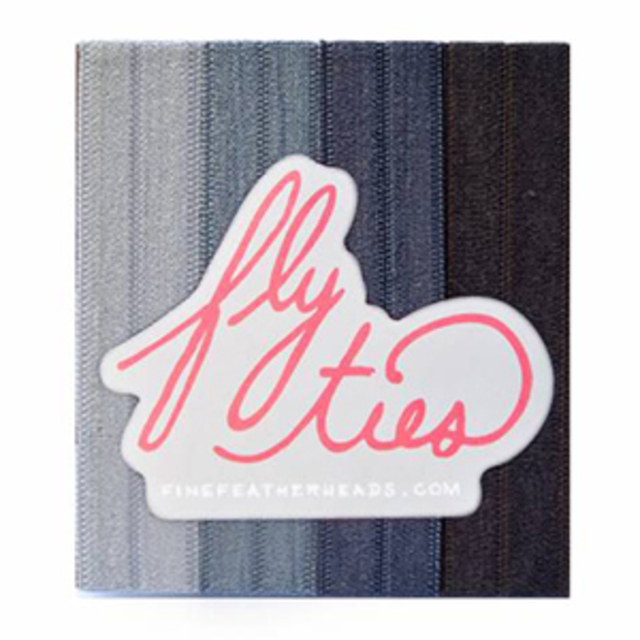 Fine Featherheads Guilty Pleasures-Fifty Shades Fly Ties