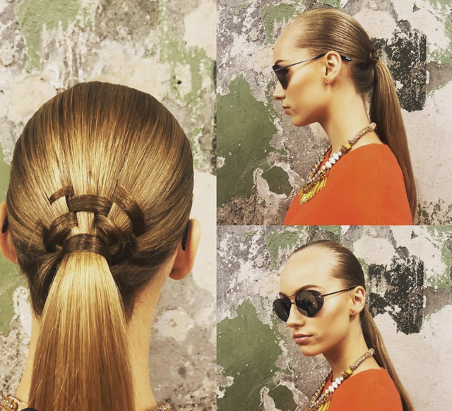 One of the many pony tails version 