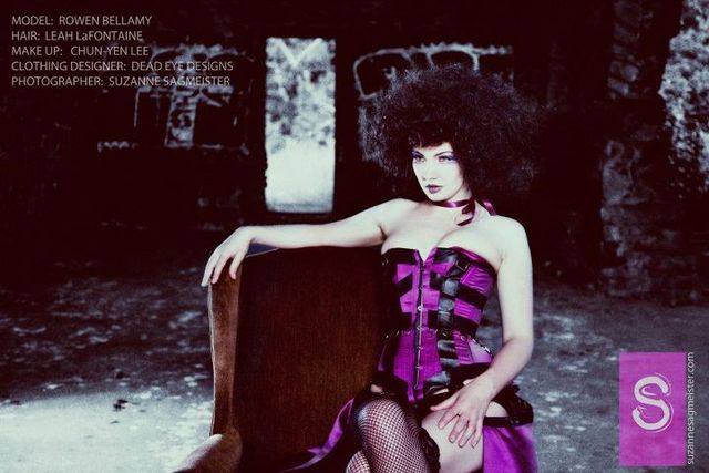 Haunted Holiday Snap Matter shoot