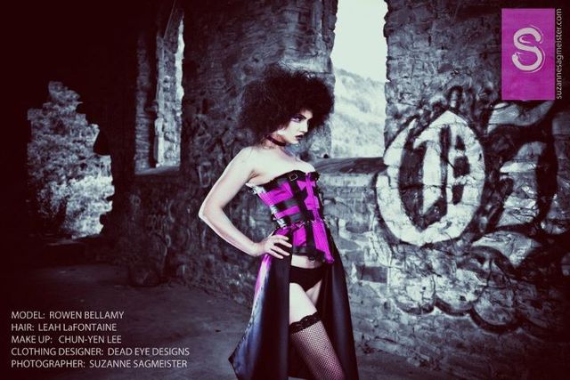 Haunted Holiday Snap Matter shoot