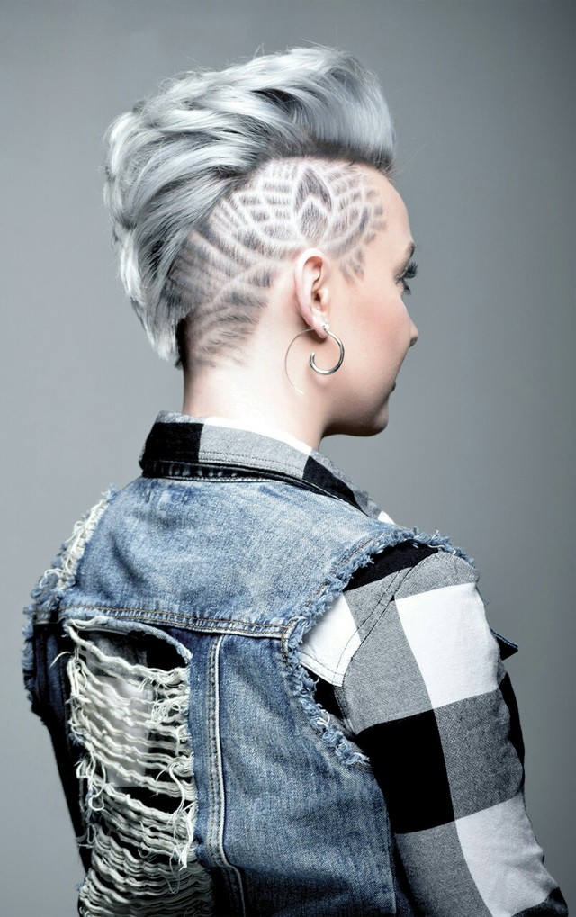 Hair Graphics. Collaboration aga dondzik+jacquelyn marieh+James gartner