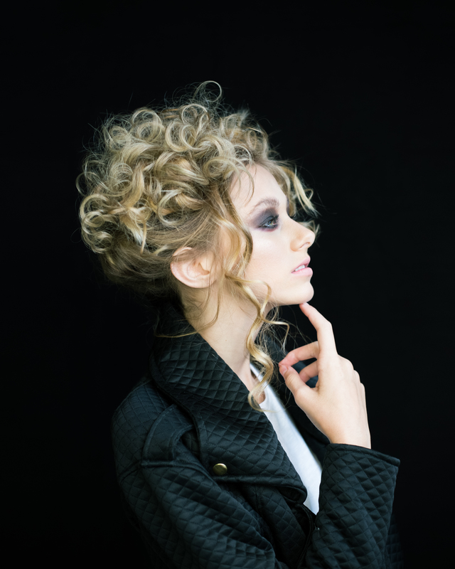 BANGSTYLE Exclusive Sky  Photography | Hayley Fawn Hall Hair | Matthew Tyldesley Make Up | Isidro Valencia  Model | Sky Humphries