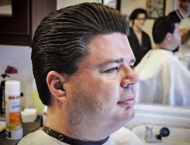 Long Trim Pompadour