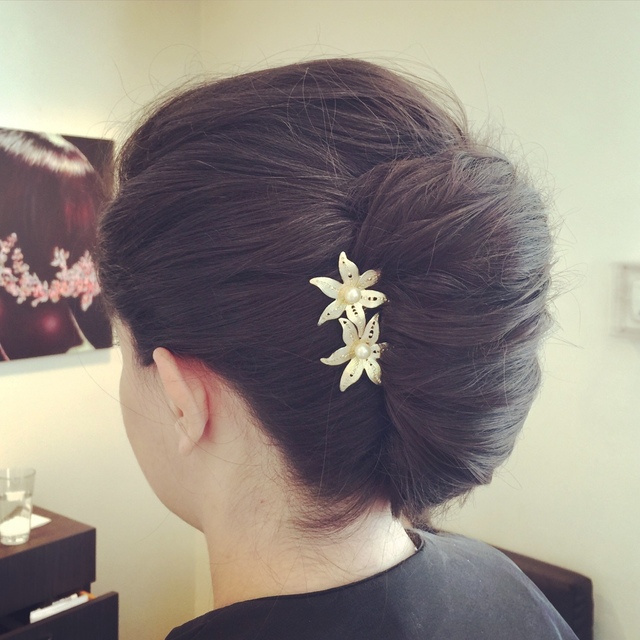 Bridal French Twist
Photo credit: Renee Feldman