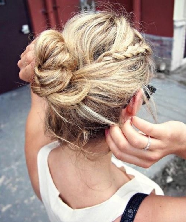 braided updo