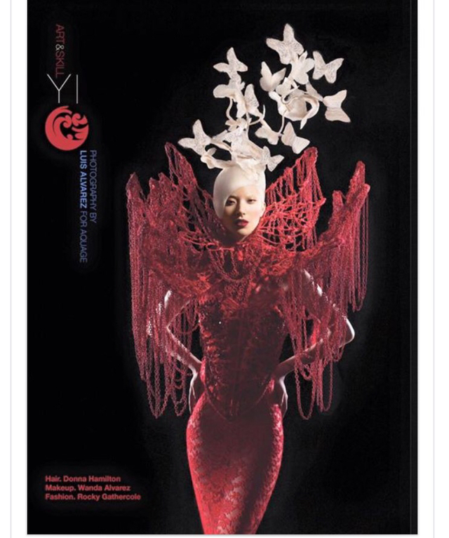 YI art and skill 
Photography Luis Alvarez / aquage 
Make up Wanda Alvarez make up 
Fashion rocky gathercole 
Hair art  Donna Hamilton 