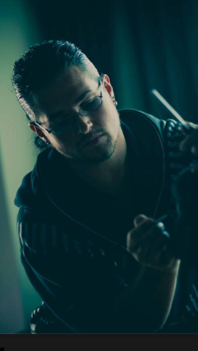 Tim doing hair and makeup