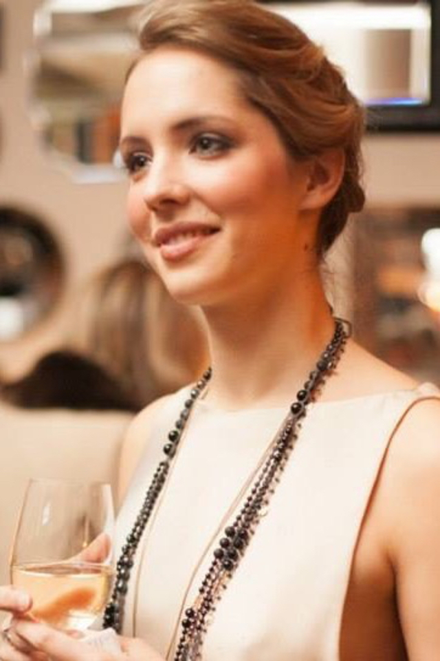 Christine Prouty for Ty Sinnett Designs.   Hair and makeup by Kashmir.   photo by Anastasia Sierra