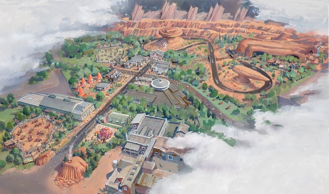 Cars_Land_map