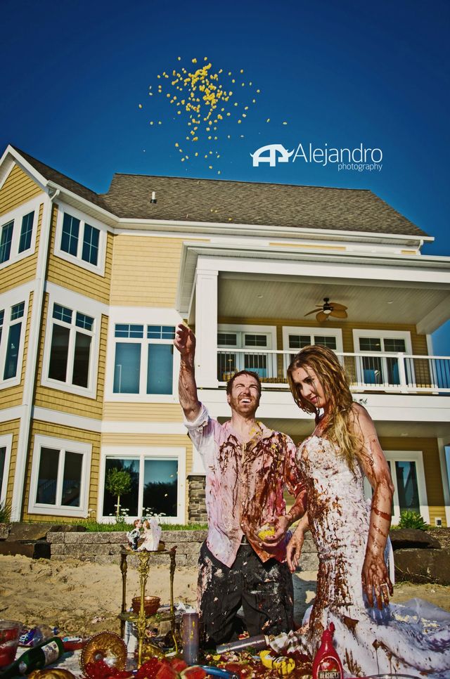 Trash the Dress Photo Shoot