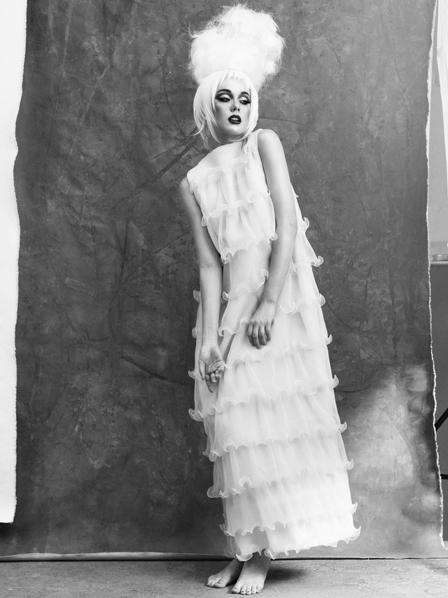 Tempt. 
Hair: Matthew Tyldesley 
Make up: Isidro Valencia
Styling: Raina Trimble
Model: Olivia Roebuck
Photography: Jacob Roberts
Assistance: Hayley Fawn Hall