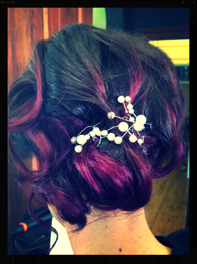 Violet Highlights with Nutri Colour Creme by Mariah Robertson