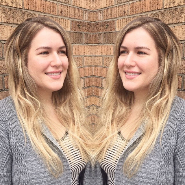 Blonde balayage
