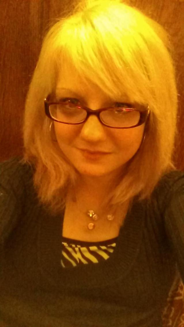 Blonde with Glasses
