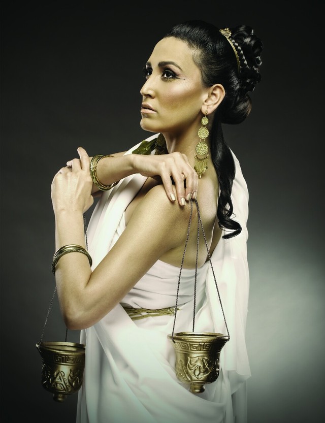 goddess horoscope.  hair by michelle brisson 