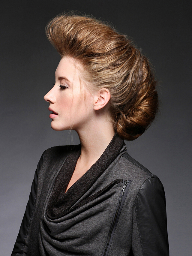 Hairstylist: Lindsey Misale, Director of Education, and Paulo Passani, Lead Platform Artist. Makeup: Elizabeth Cook. Photography: Hannah Dexter. Fashion Styling: Ruth Hunsley.