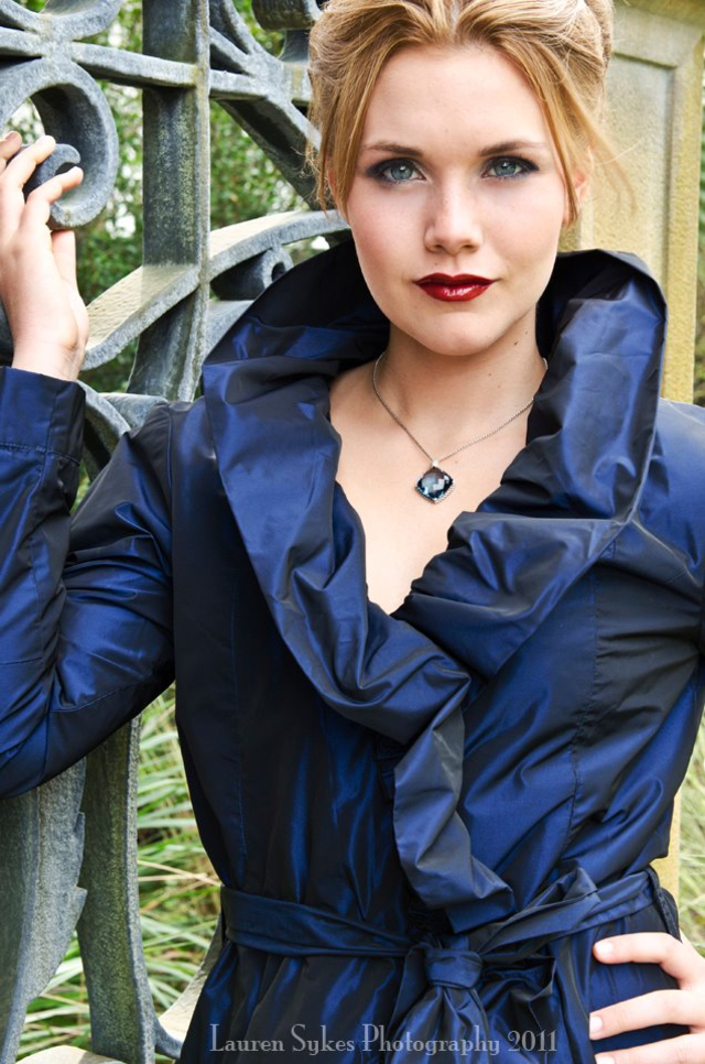 Photo Lauren Sykes, hair Juliana Koutouzakis, MUA Cassandra Throckmorton, model Lizzy Dyson 