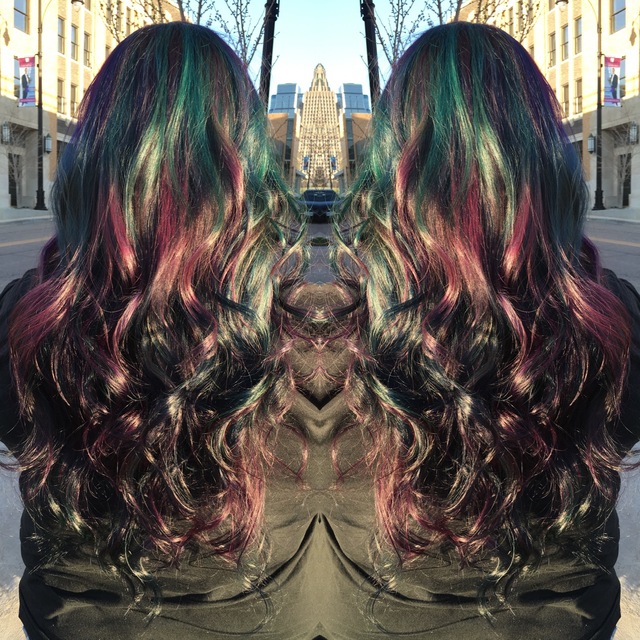 Rainbow Oil Slick