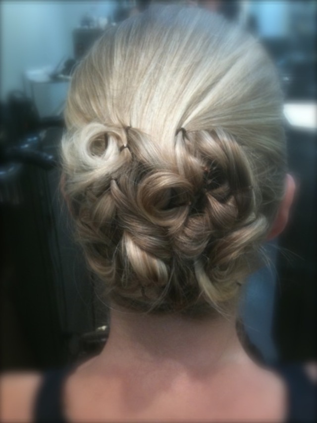 wedding hair
