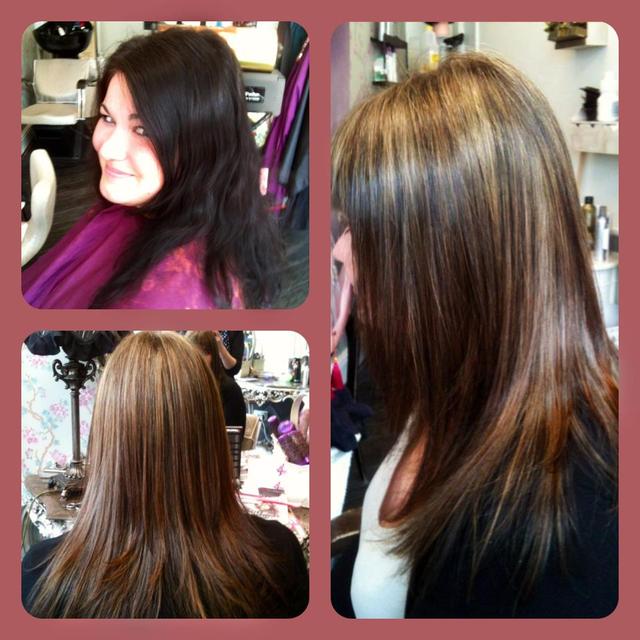 Before and After.