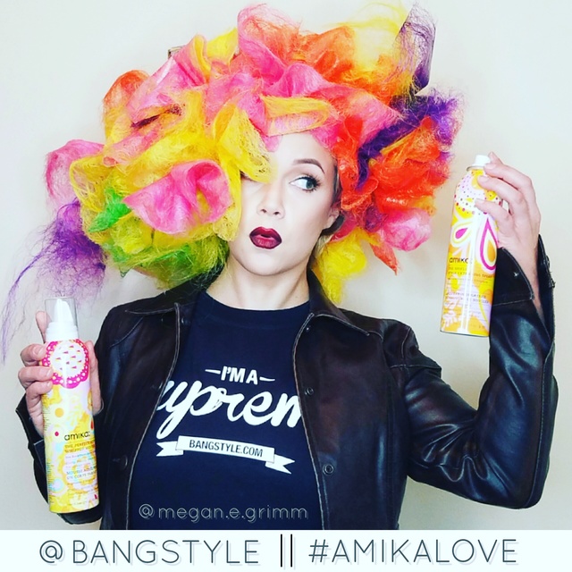 Rockin it bang...style