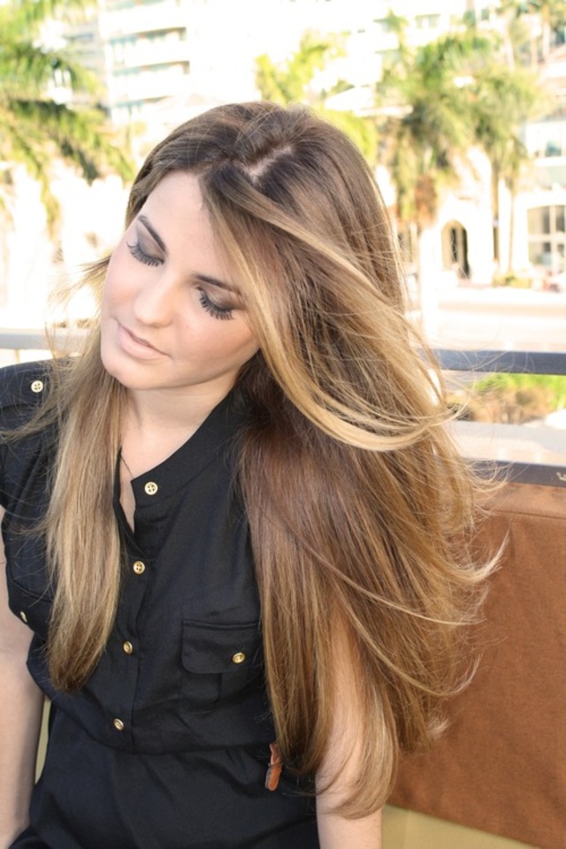 Ombre, Cut and Makeup