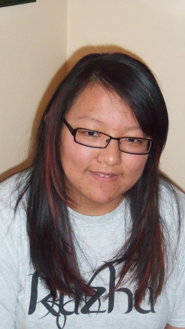 Peek-a-boo Copper Red Highlights