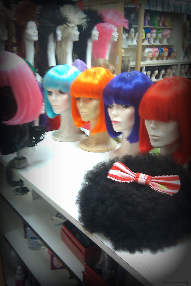 Wigs for Lil Mama Music video ""Scrawberry""