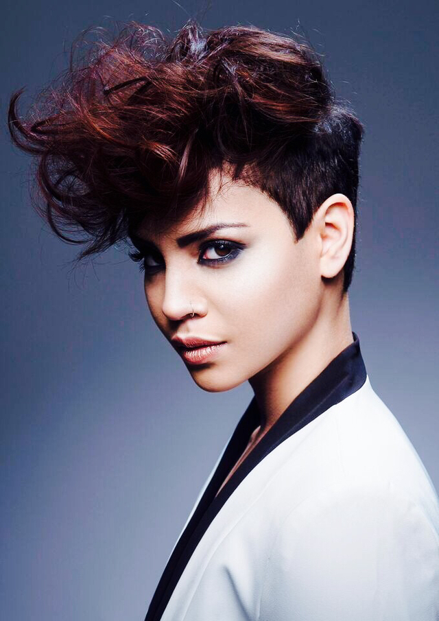 Haircut/styling : Damien johnston Colour: Emma Burchett photography :Glenn Norwood 