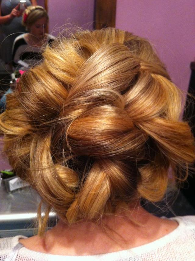 Hair up by Heidi at TGR 