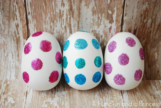 Glitter Eggs Tutorial