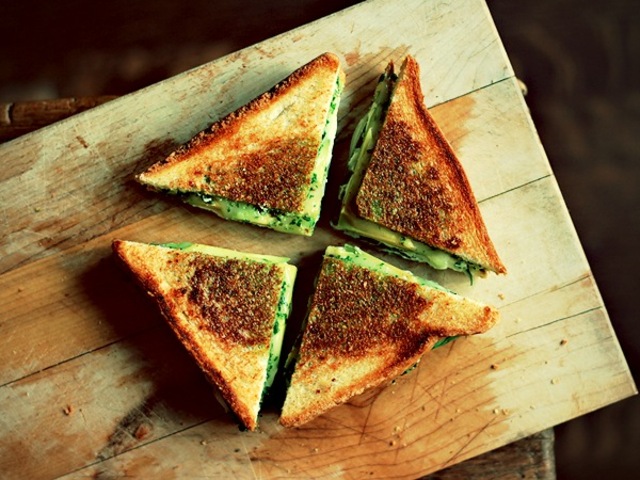 green goddess grilled cheese recipe
