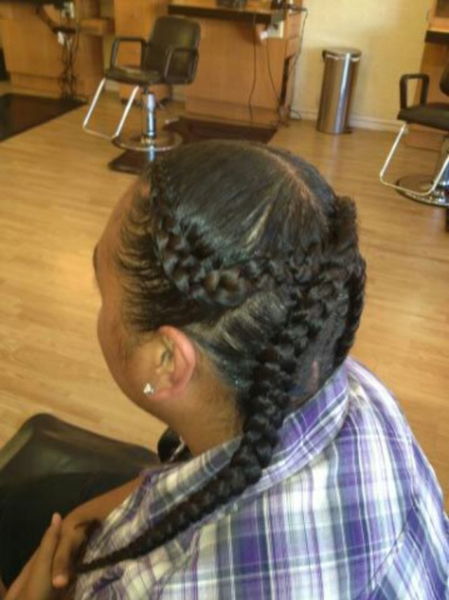 Cris-cross braids