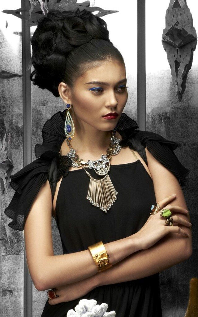 Hair & Makeup: Walter Fuentes; Photo: Jorge Rivas; Muse: Diana Carl