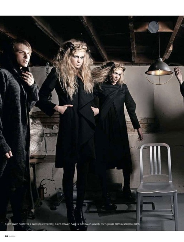 Sid Neigum photo shoot for Georgie magazine