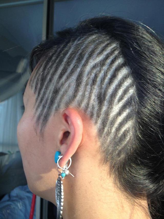 Fineline Zebra on Jen